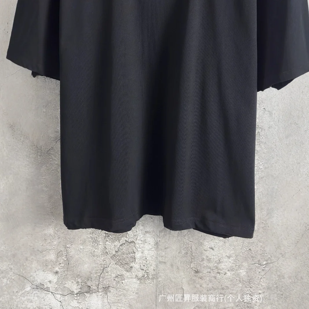 B Unisex Loose Fit Print Tee