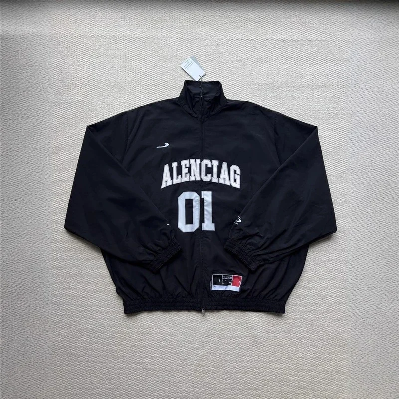 B SS24 Paris Embroidered Basketball Jacket