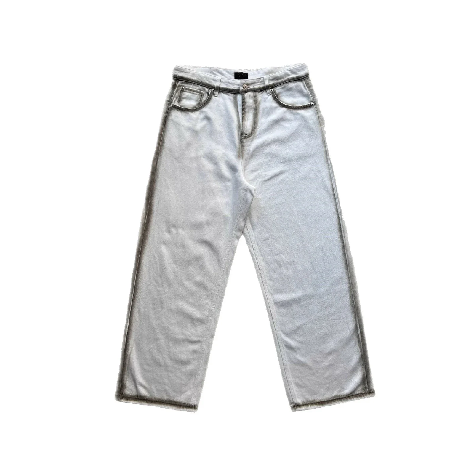 Balenciaga SS25 Distressed Graffiti Jeans