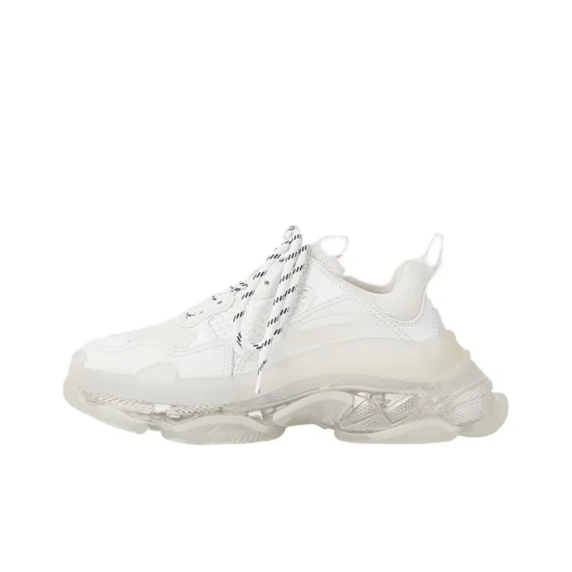 Balenciaga Tripel Cushioned Distressed Platform Sneakers Detail