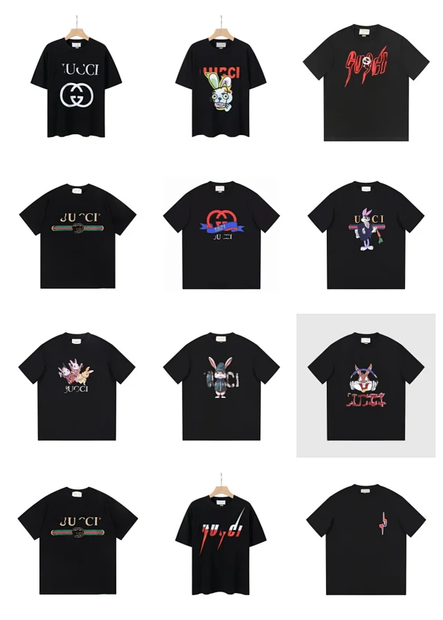 G Couple's Cartoon Tee 2025 Detail