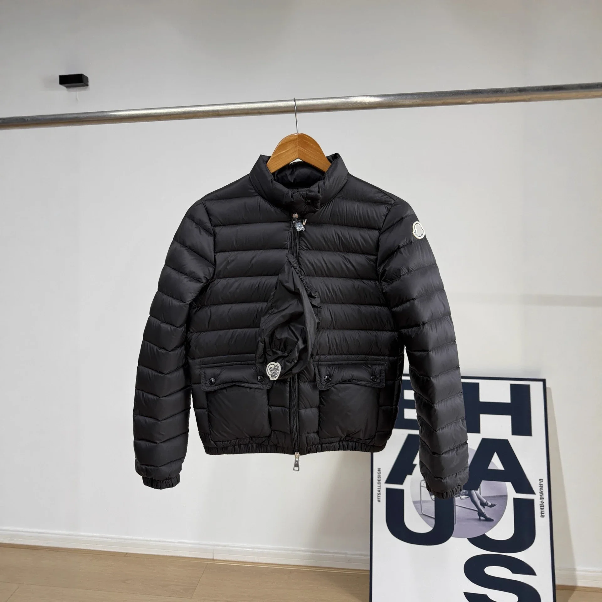 Mengjia Lans Women's Cropped Down Jacket