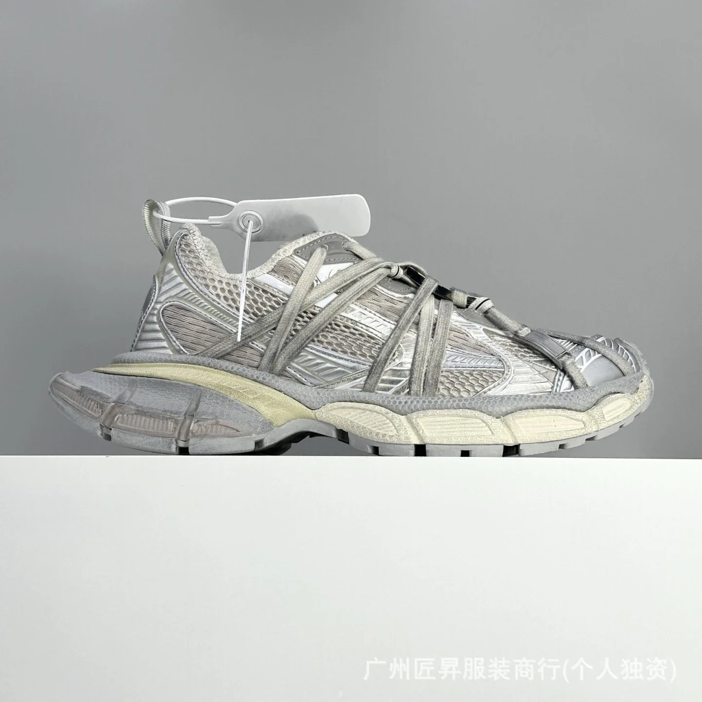 Balenciaga Distressed Paris Spider-Man Dad Shoes