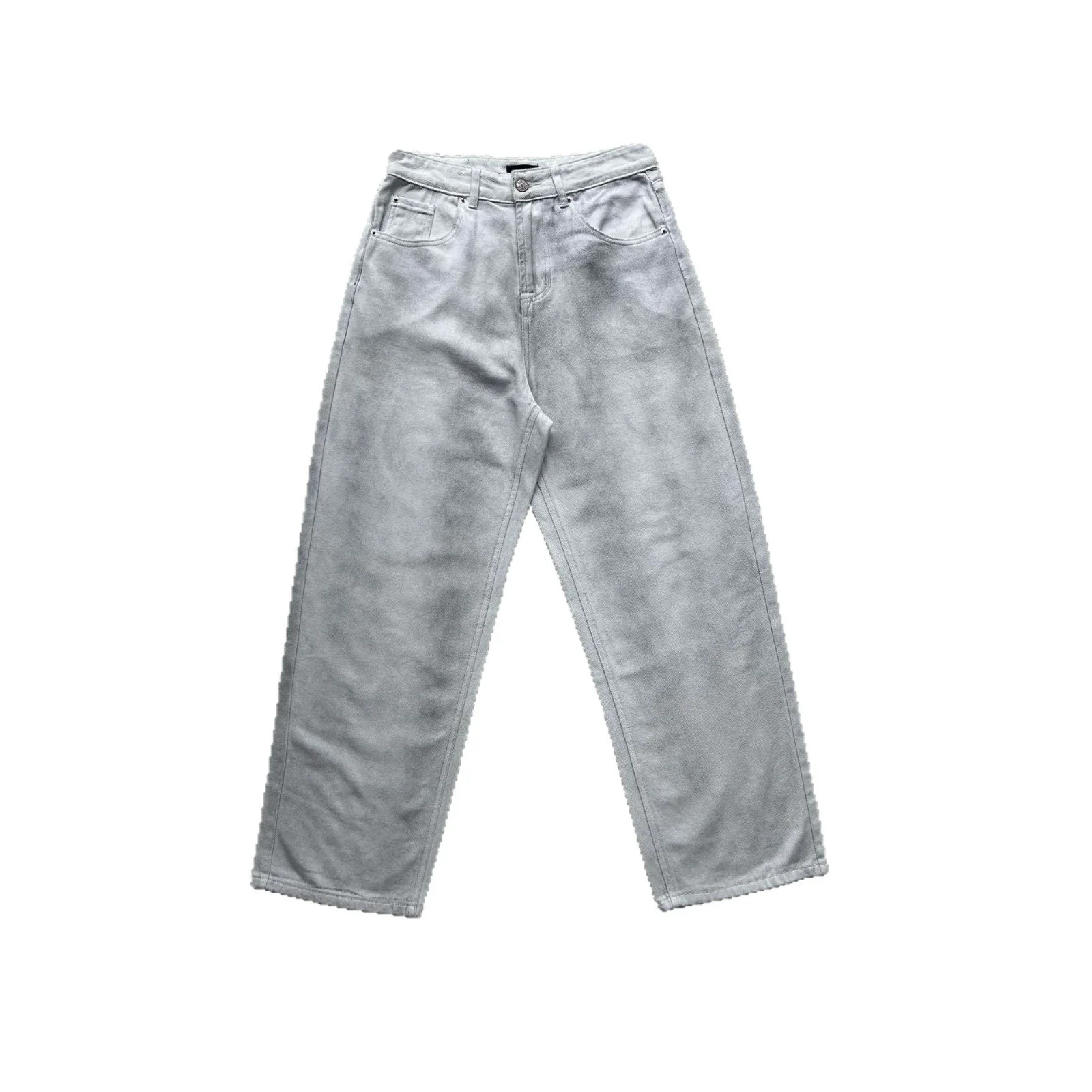 Dujia Balenciaga SS25 Splatter Distressed Jeans