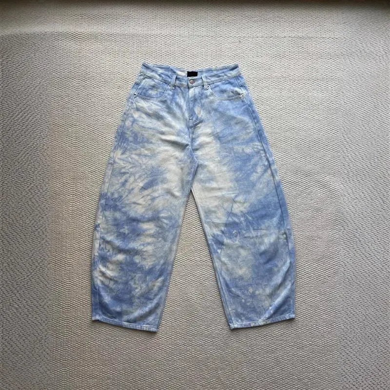 Balenciaga SS25 Sky Blue Ombre Jeans