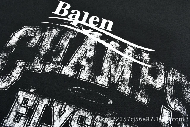 BLCG25SS I Love Paris Logo Tee Detail