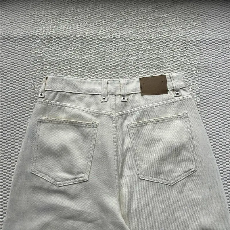 Dujia Balenciaga SS25 Washed Distressed Jeans