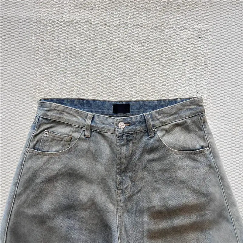 Balenciaga SS25 Distressed Washed Jeans