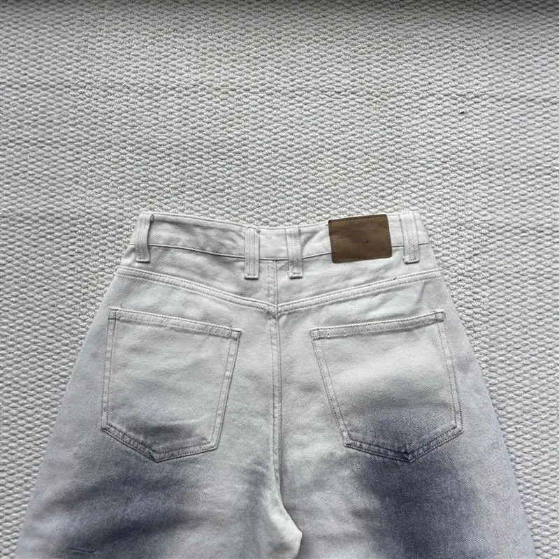 Duzhe Paris B Distressed Jeans 25SS