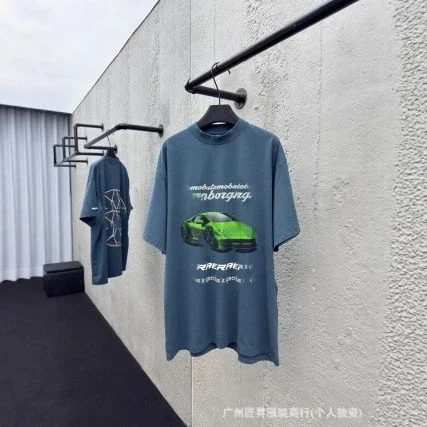 Balenciaga Lambo Print Crew Tee Unisex
