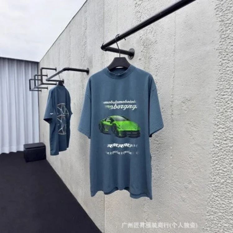 Balenciaga Lambo Print Crew Tee Unisex
