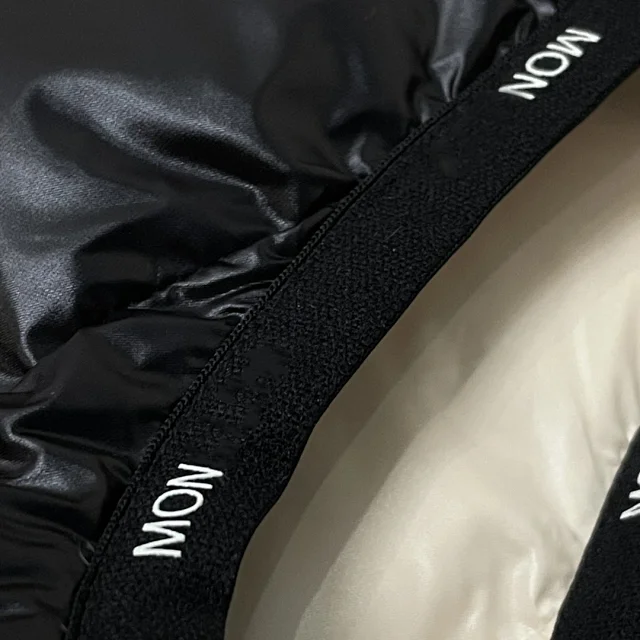 Mengjia 25SS Unisex Patchwork Down Vest Detail