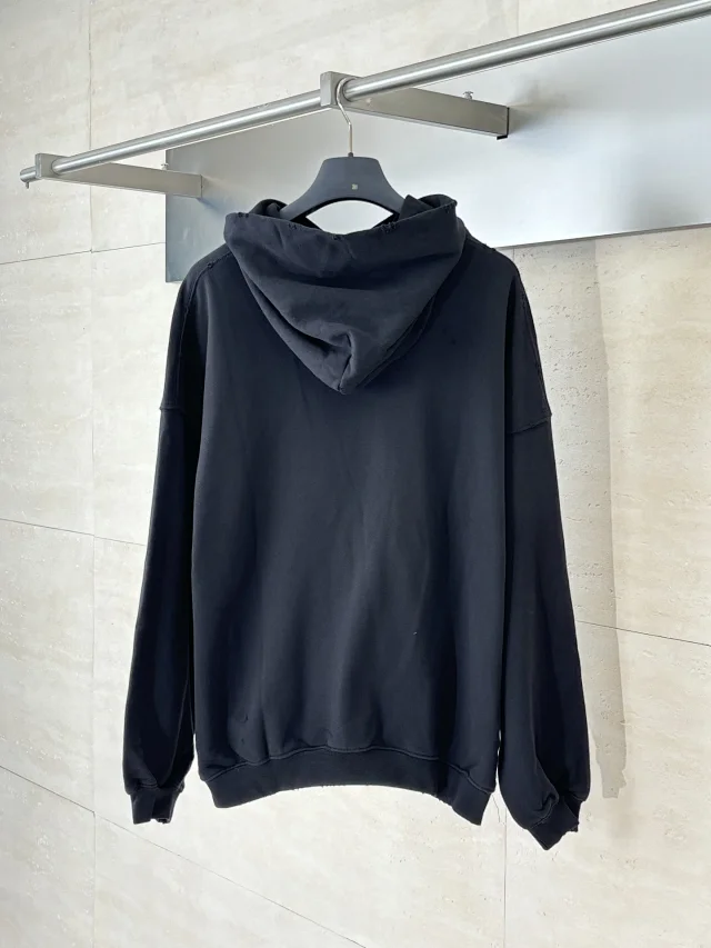 Paris B AW Vintage Hoodie 3M Print Detail