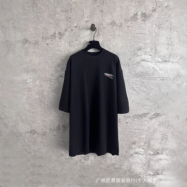 B Unisex Oversized Coke Crack Tee Detail