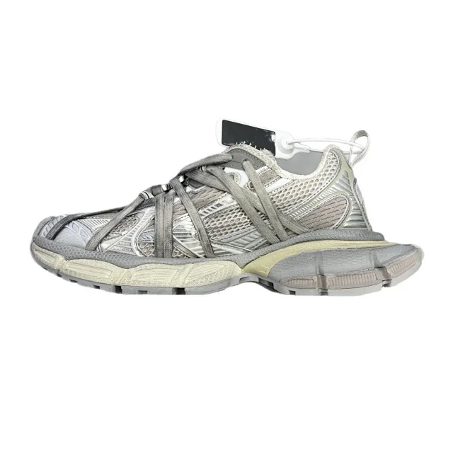 Balenciaga Distressed Paris Spider-Man Dad Shoes Detail