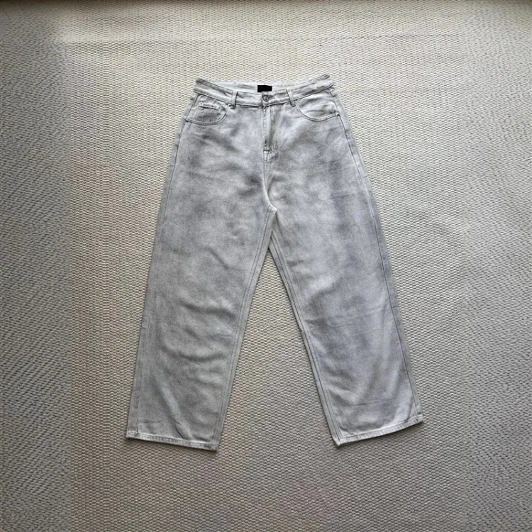 Exclusive Balenciaga SS25 Distressed Denim Jeans