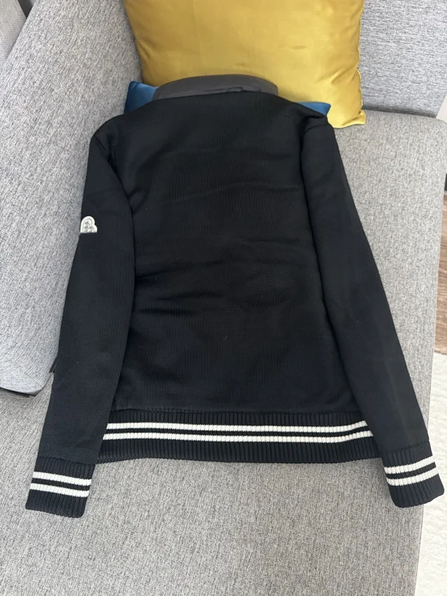 Mengjia 25SS Men's Knit-Patch Down Jacket Detail