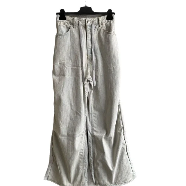 Paris BLCG 25ss Patchwork Wide-Leg Pants Detail