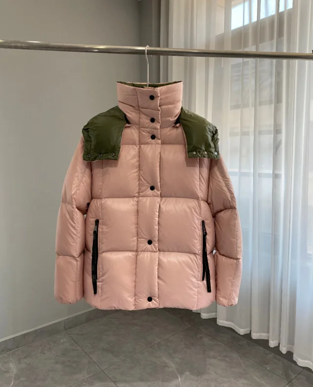 Parana Premium Women's Hooded Puffer Jacket Detail