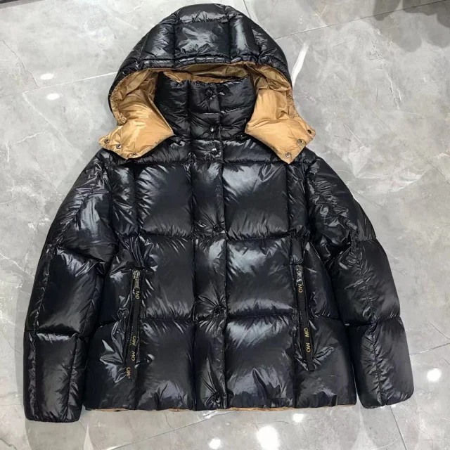 Parana Premium Women's Hooded Puffer Jacket Detail
