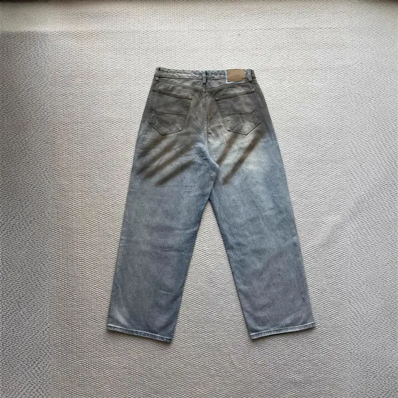 Balenciaga SS25 Distressed Washed Jeans