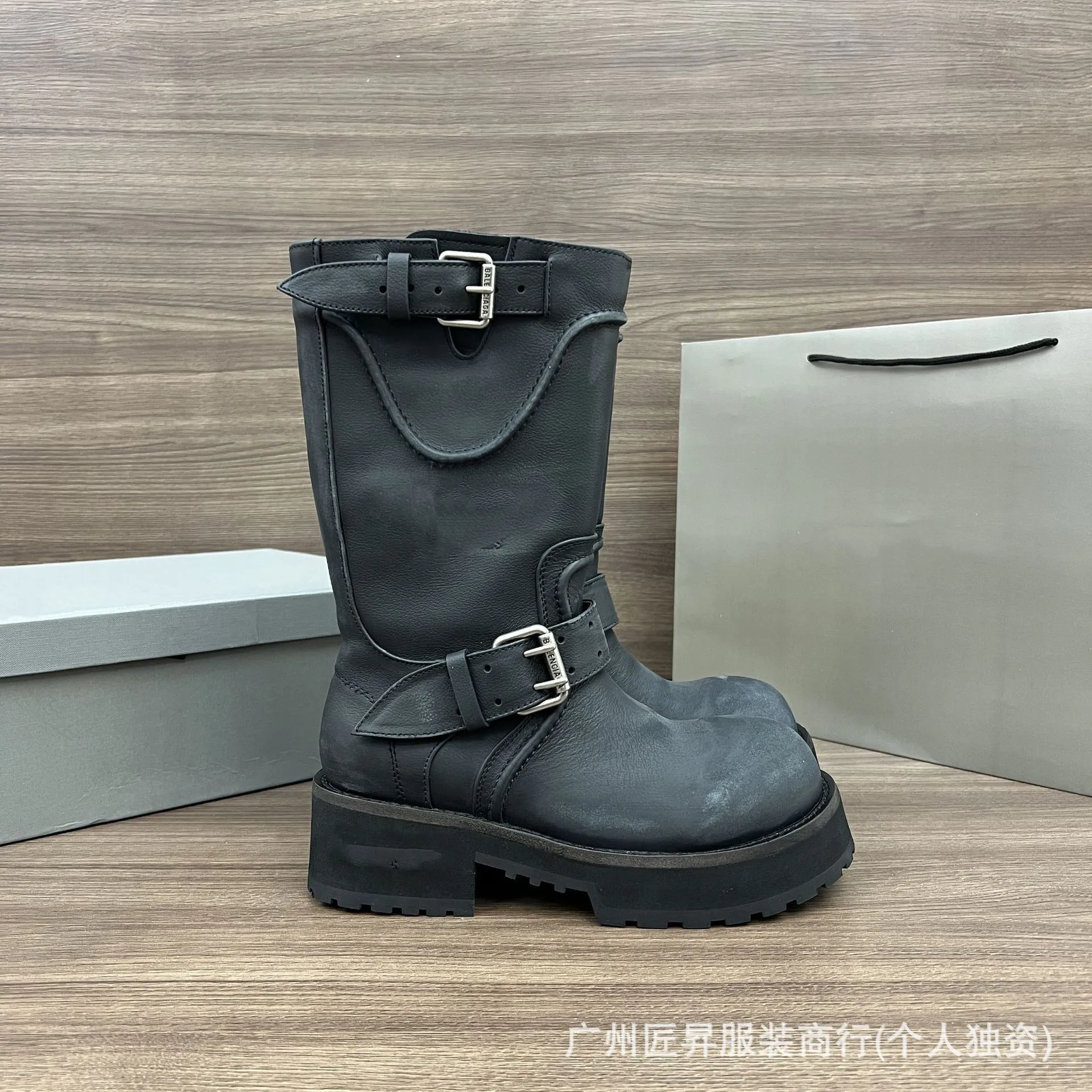 Unisex Paris Venom Gothic Martin Boots