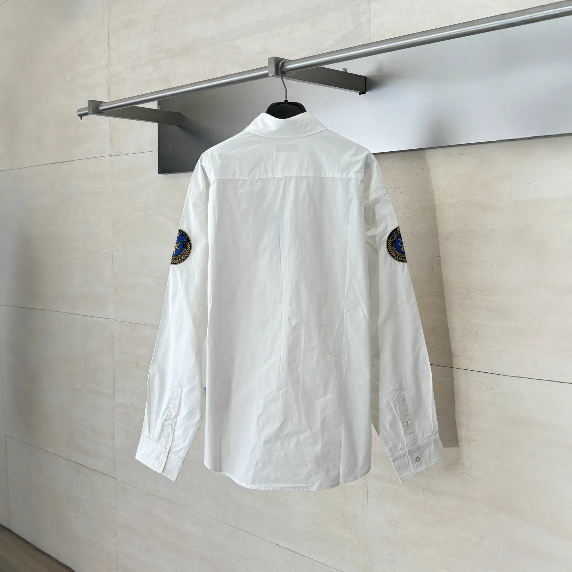 Balenciaga Lion Embroidered MU Shirt SS25