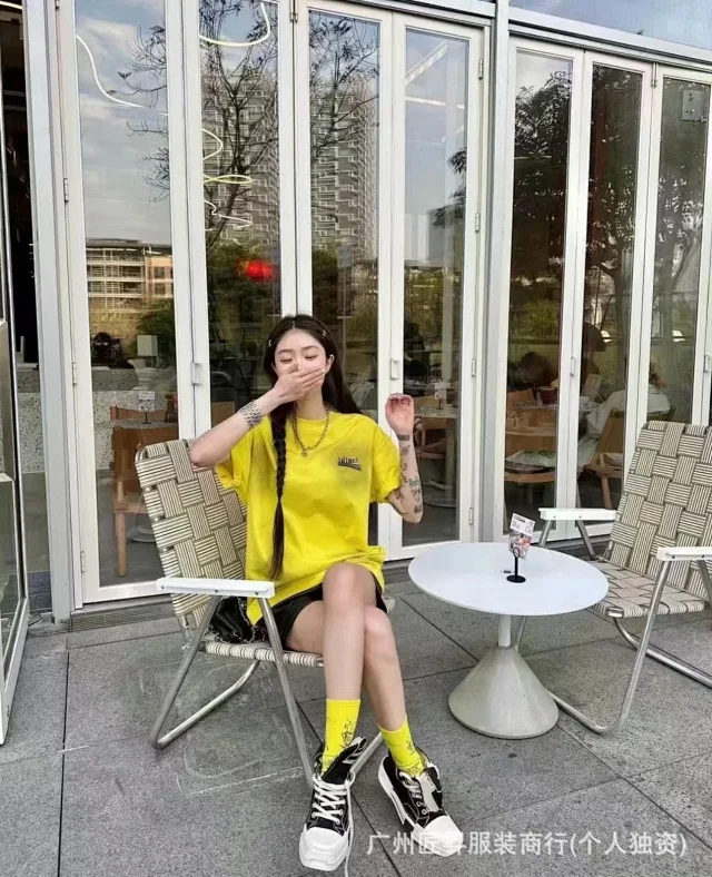 Paris Edition SS25 Couple's Casual Tee Detail