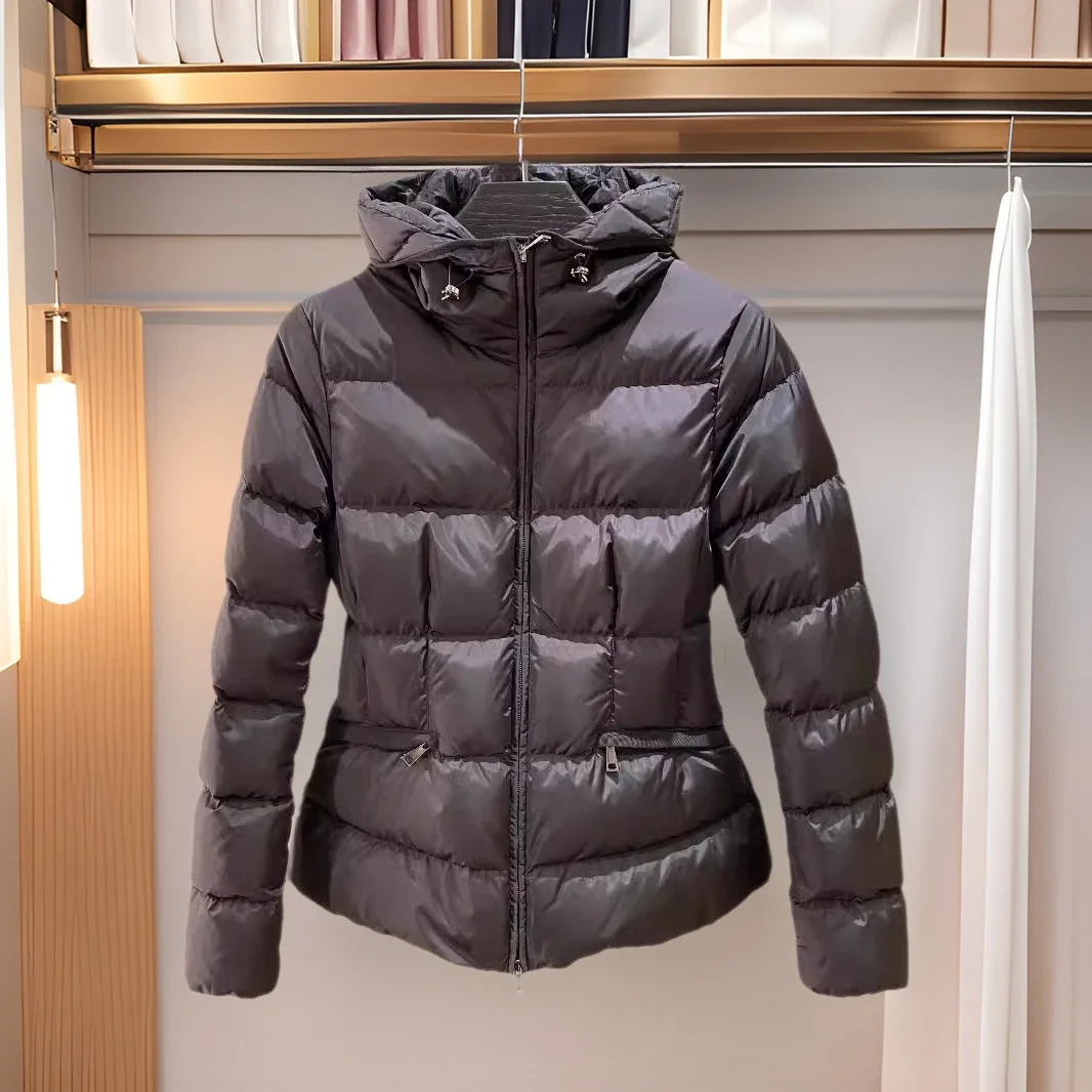 Moncler Women's Hooded Fitted Down Jacket