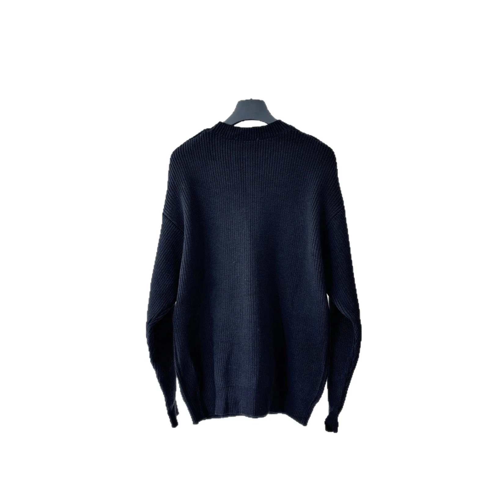 Balenciaga SS25 Sleeve Badge Knit Sweater