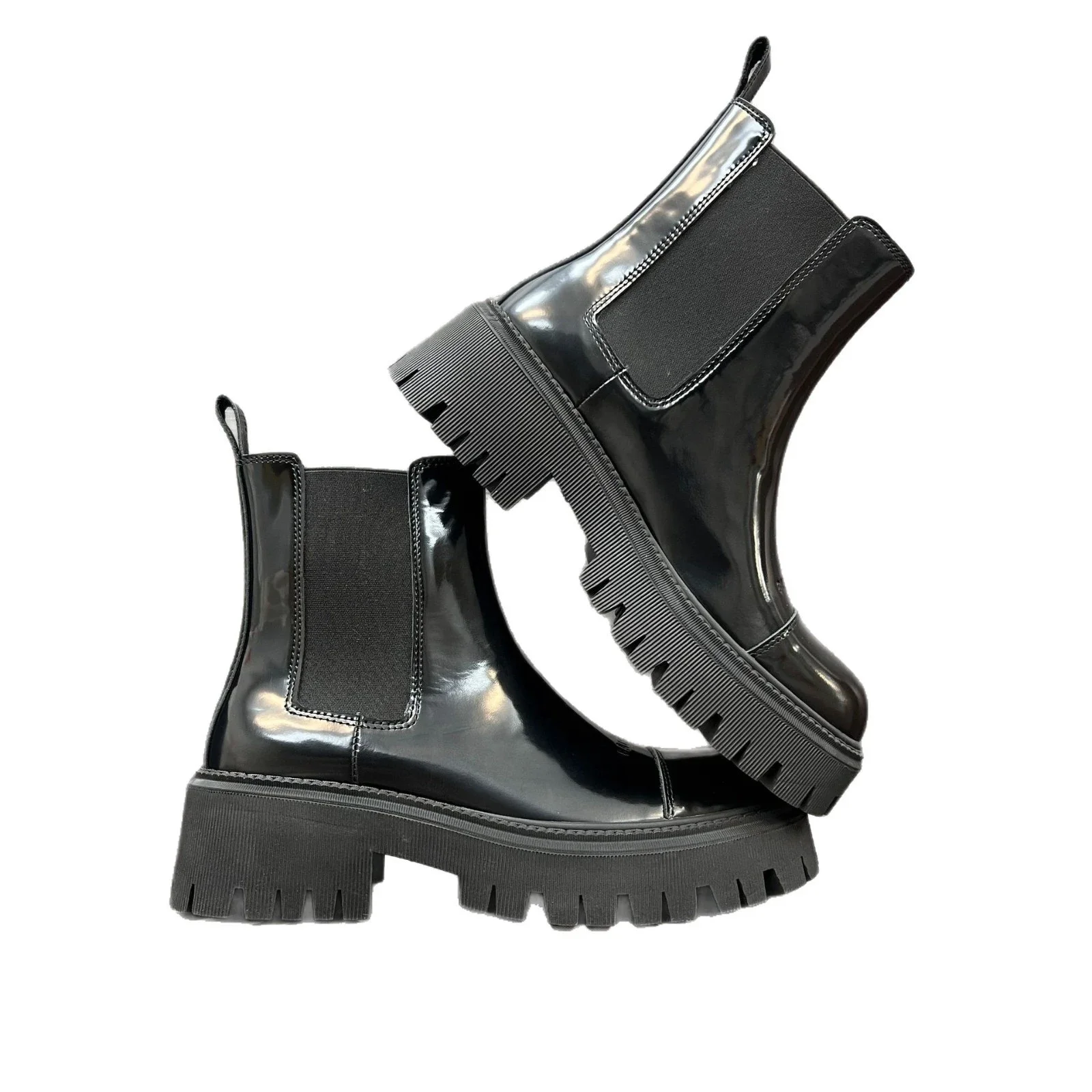 Duzhe B Men's Minimalist Leather Boots