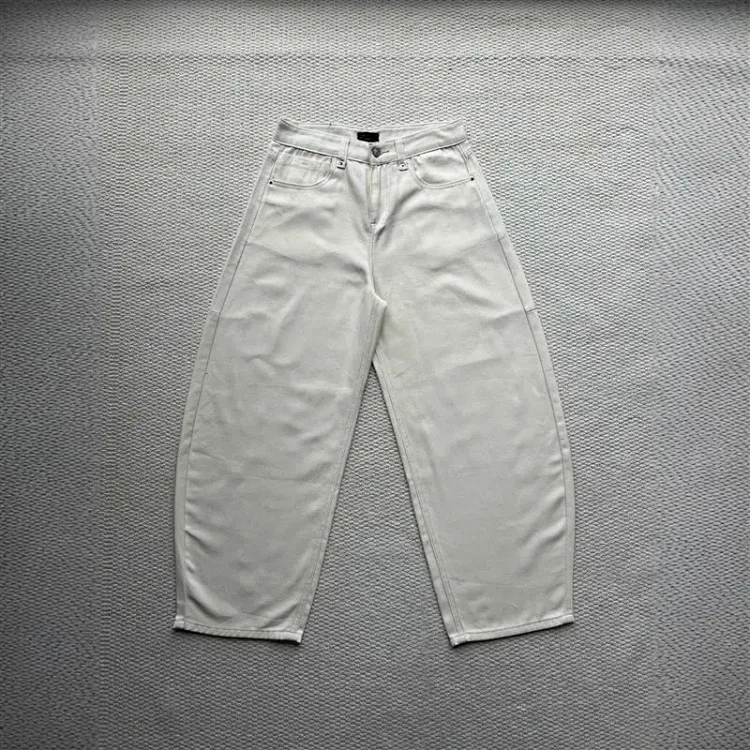 Dujia Balenciaga SS25 Washed Distressed Jeans