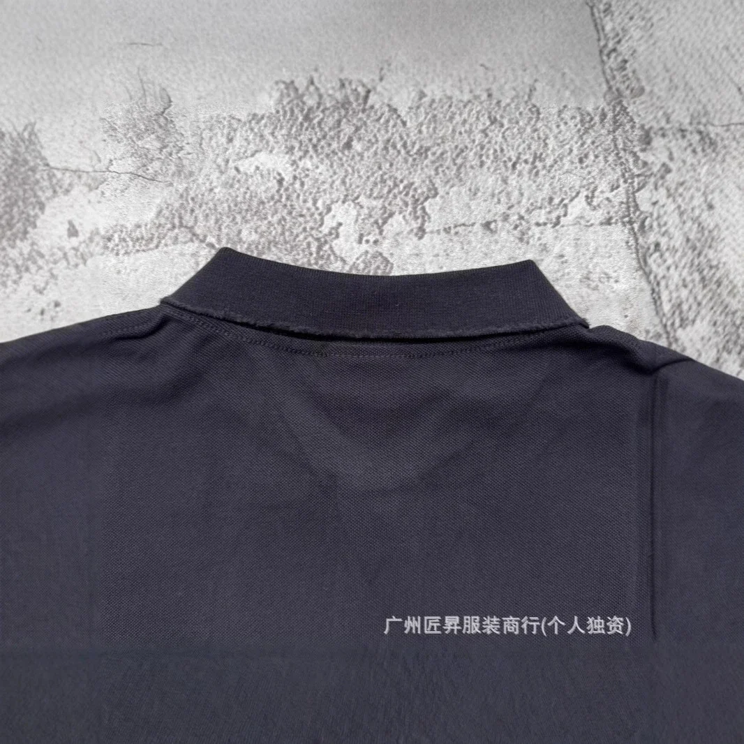 Balenciaga BB Wheat Embroidered Polo Shirt