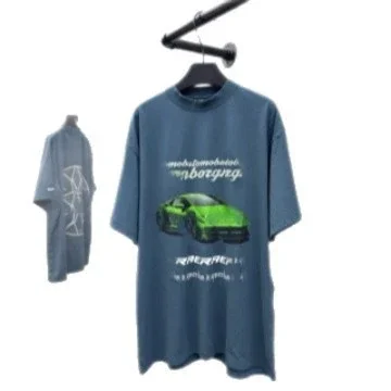 Balenciaga Lambo Print Crew Tee Unisex