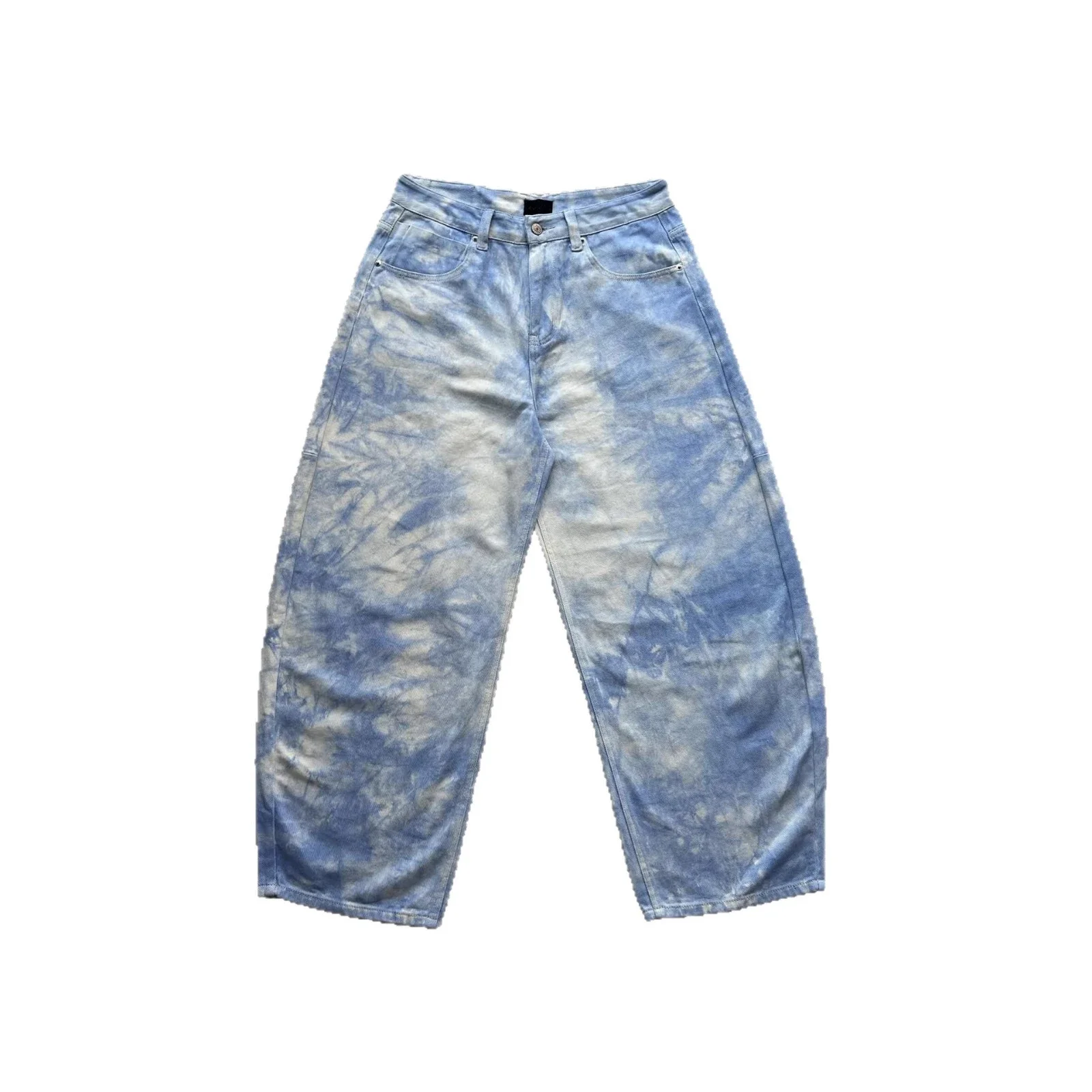 Balenciaga SS25 Sky Blue Ombre Jeans