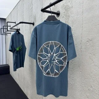 Balenciaga Lambo Print Crew Tee Unisex Detail