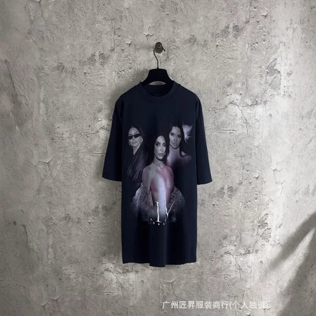 Balenciaga Distressed Sleeveless Tee 25SS Unisex Detail
