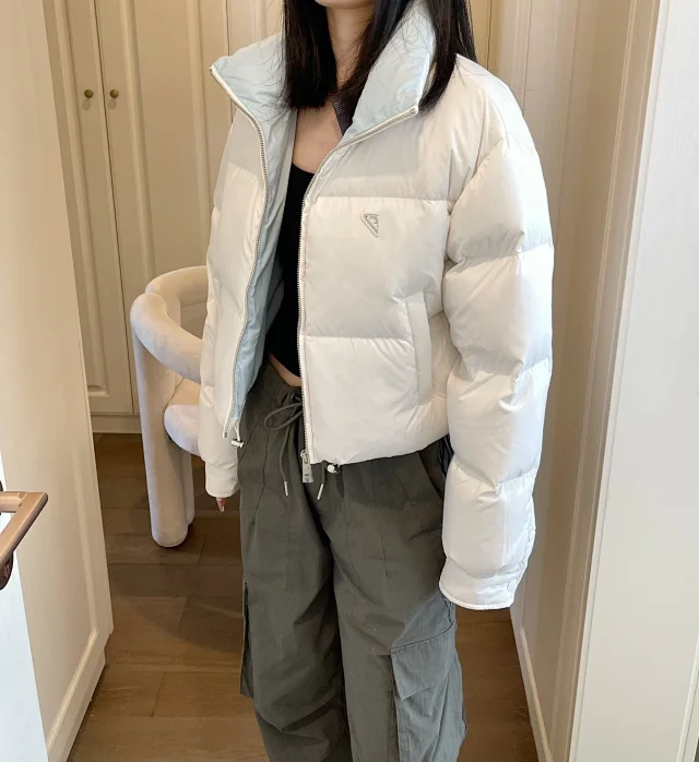 PRA Women's Short Re-Nylon Puffer Jacket Detail
