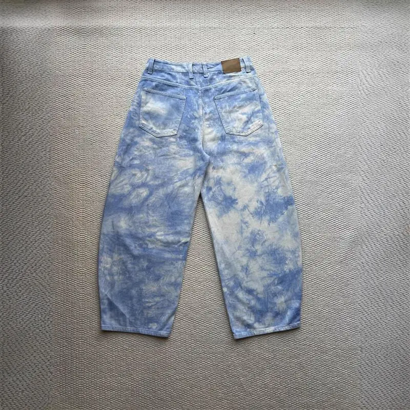 Balenciaga SS25 Sky Blue Ombre Jeans