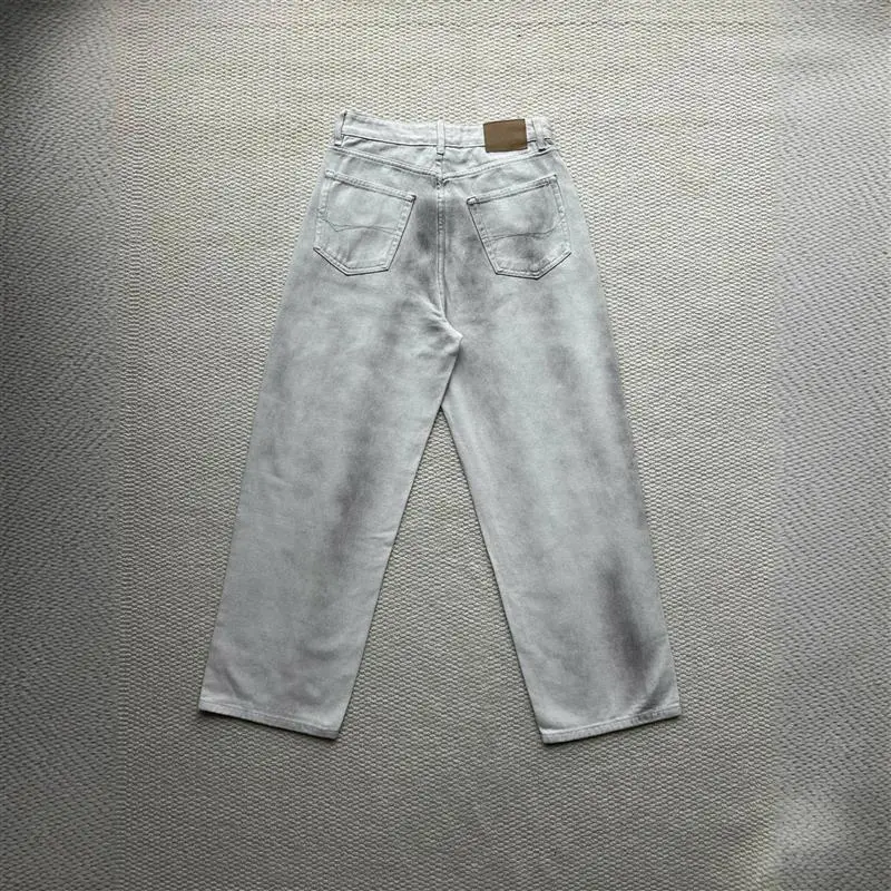 Dujia Balenciaga SS25 Splatter Distressed Jeans
