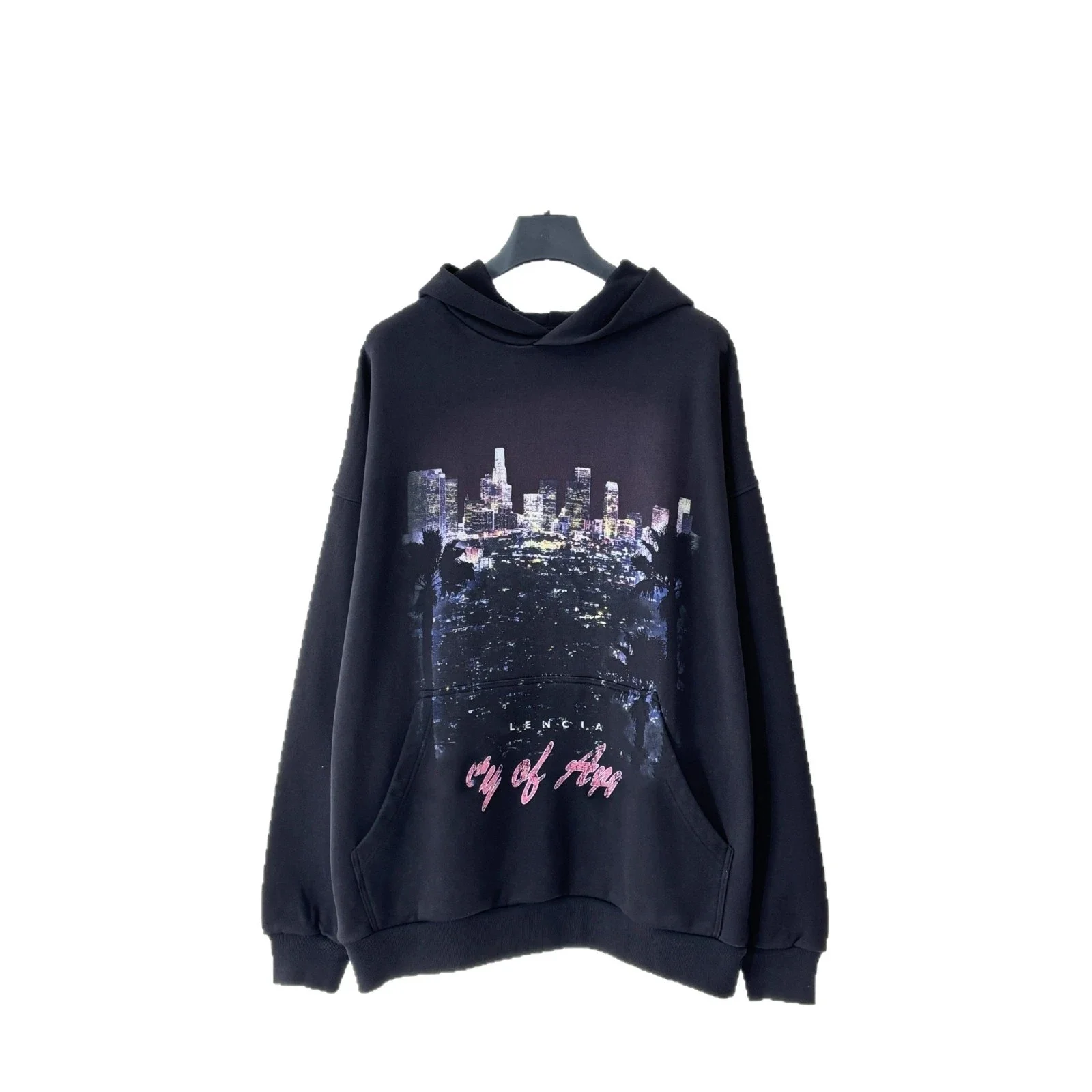 Paris B LA Night Distressed Sweatshirt