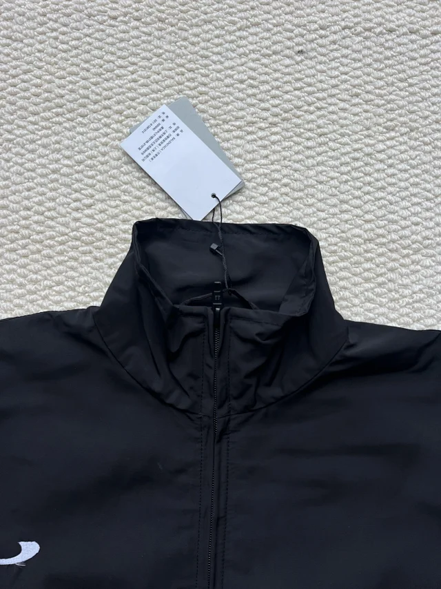 B SS24 Paris Embroidered Basketball Jacket Detail