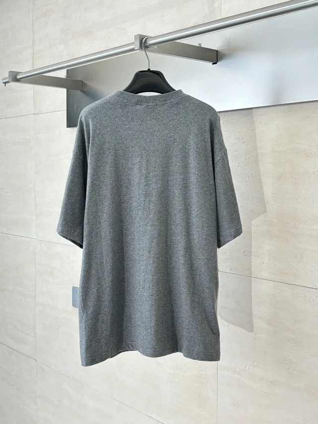 Balenciaga SS25 Embroidered Loose Tee Detail