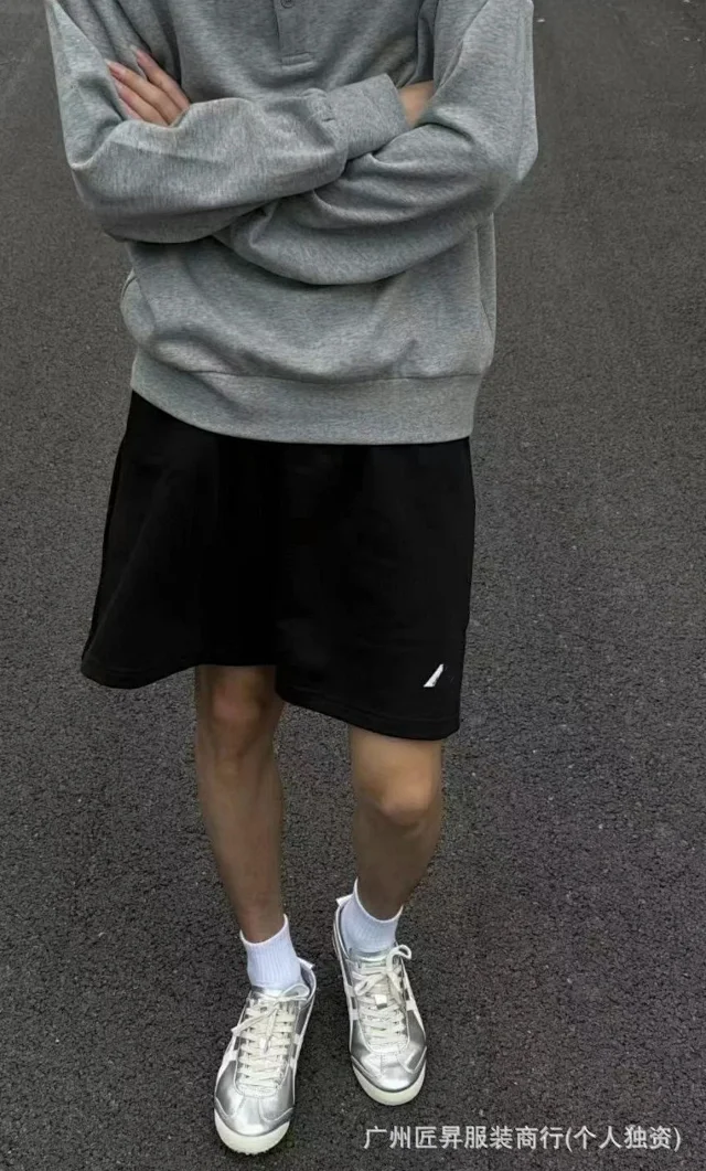 Authentic Paris Home Minimalist Athleisure Shorts Detail