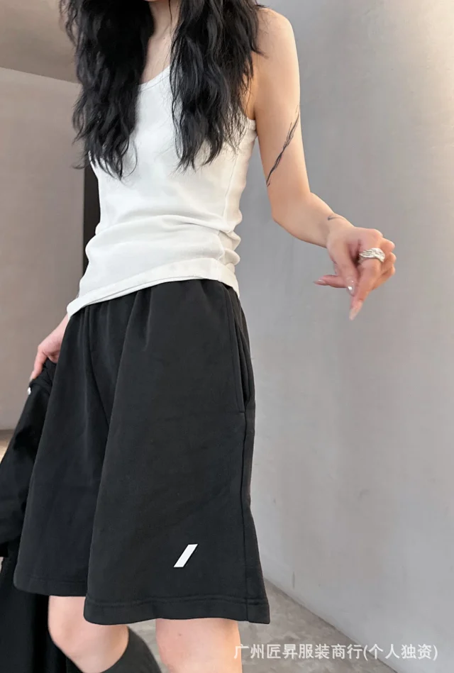 Authentic Paris Home Minimalist Athleisure Shorts Detail