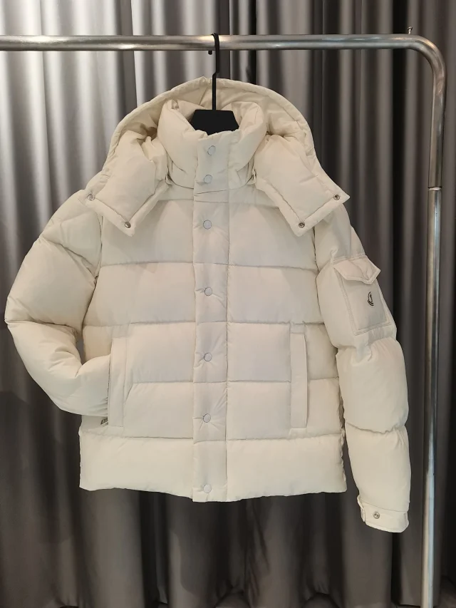 Moncler Maya Vezere Matte Down Jacket Detail