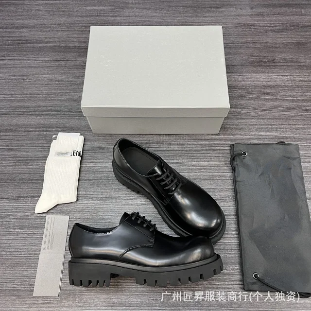 Poison Balenciaga Men's Calfskin Shoes SS25 Detail