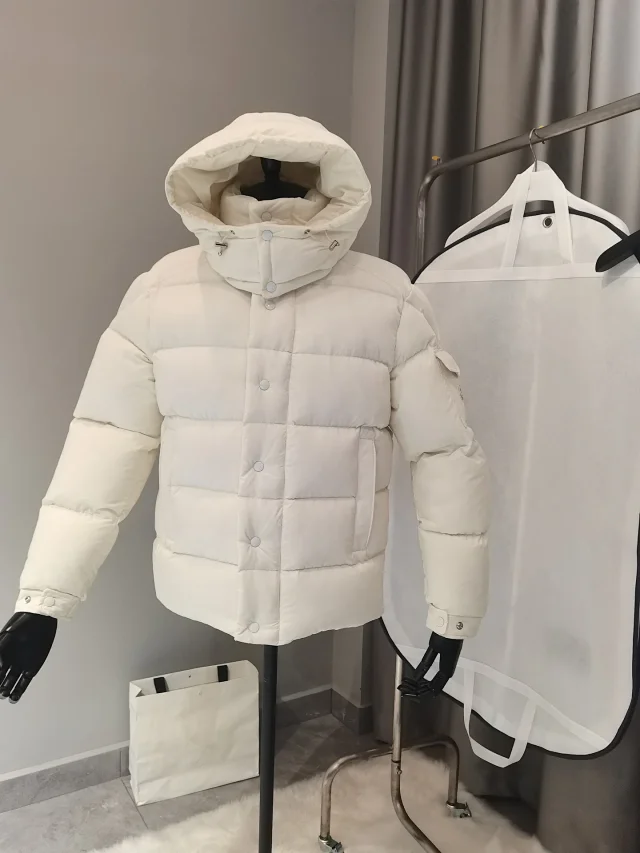 Moncler Maya Vezere Matte Down Jacket Detail