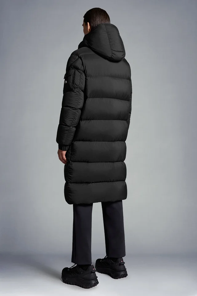 Maya Vezere Unisex Long Down Jacket Detail