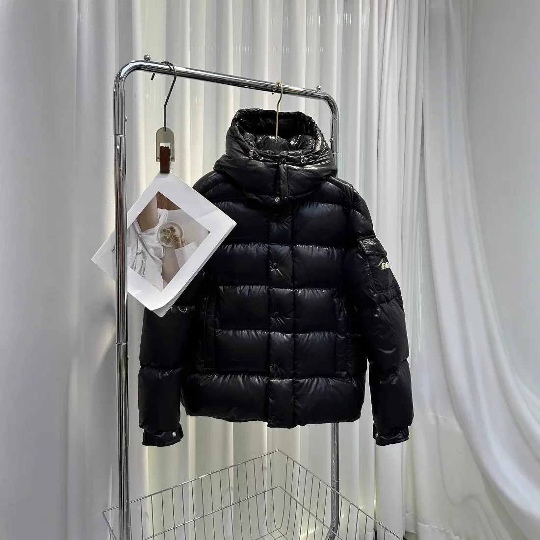 Moncler Maya 70th Glossy Down Jacket